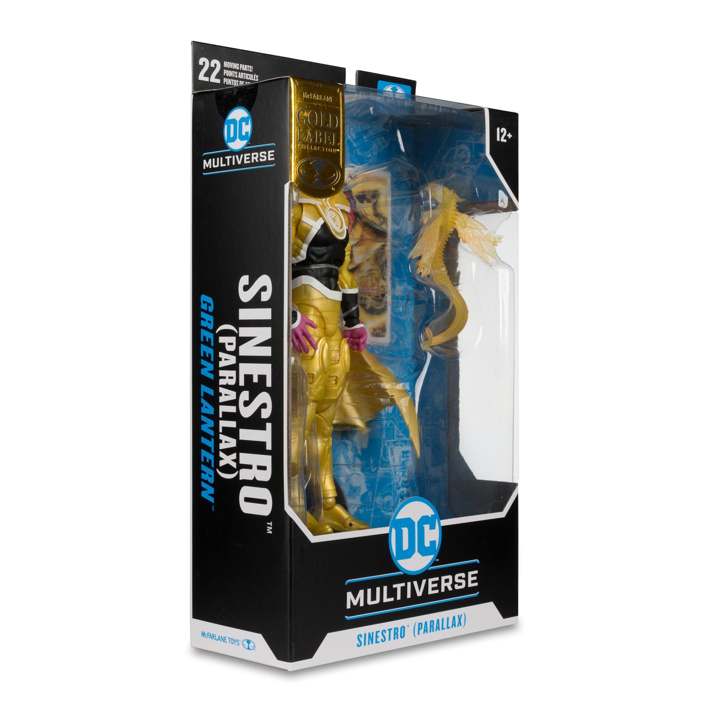 MULTIVERSE SINESTRO (PARALLAX) (GREEN LANTERN) GOLD LABEL 7IN ACTION FIGURE