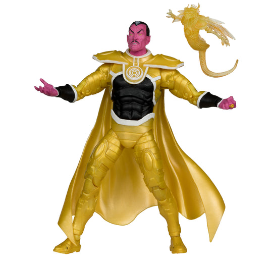 MULTIVERSE SINESTRO (PARALLAX) (GREEN LANTERN) GOLD LABEL 7IN ACTION FIGURE