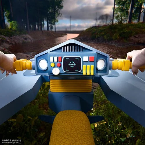 ThunderCats Deluxe Vultureman (Toy Colors) 7-Inch Action Figure & Skycutter (Small Vehicle)