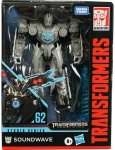 Transformers Toys Studio Series 62 Deluxe Transformers: Revenge of The Fallen Movie Soundwave Action Figure