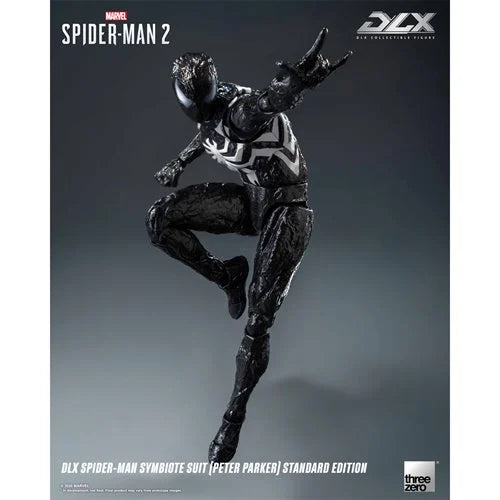 Marvel Spider-Man 2 Spider-Man Symbiote Suit Peter Parker Standard Edition DLX Action Figure