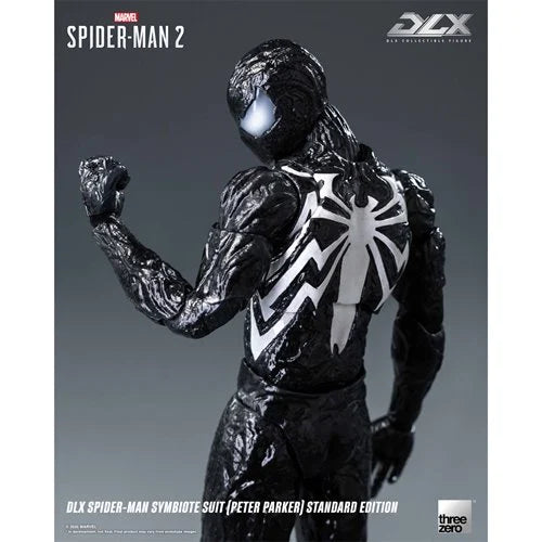 Marvel Spider-Man 2 Spider-Man Symbiote Suit Peter Parker Standard Edition DLX Action Figure