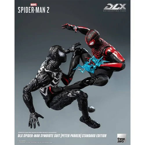 Marvel Spider-Man 2 Spider-Man Symbiote Suit Peter Parker Standard Edition DLX Action Figure