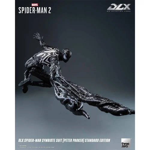 Marvel Spider-Man 2 Spider-Man Symbiote Suit Peter Parker Standard Edition DLX Action Figure