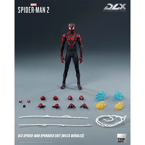 Marvel's Spider-Man 2: Spider-Man Upgraded Suit Miles Morales DLX Action Figure