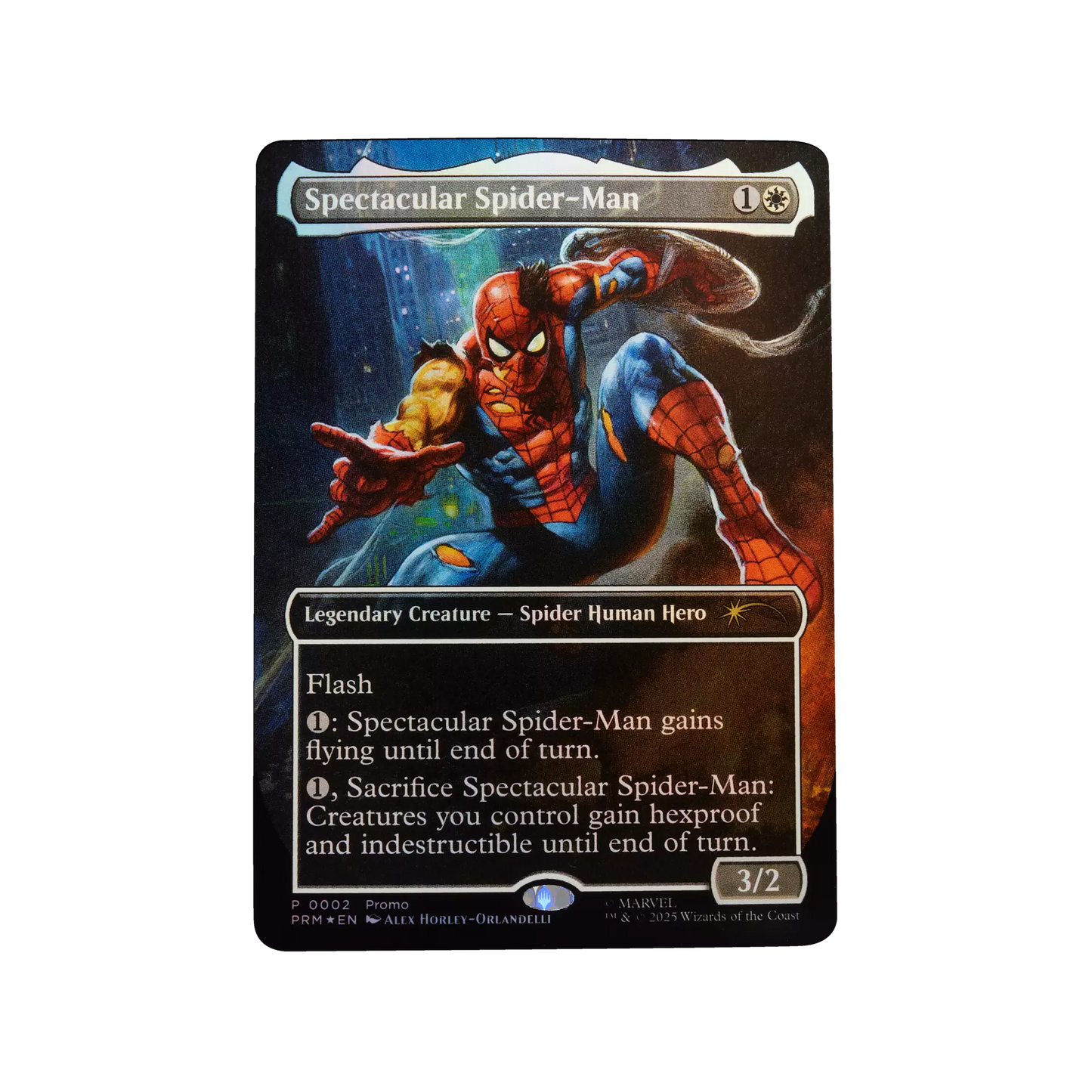 Marvel Legends Series Magic: The Gathering Battle-Damaged Spider-Man