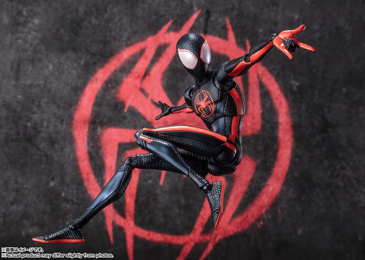 S.H.Figuarts Spider-Man (Miles Morales) Spider-Man:Across The Spider-Verse -1610 Rooftop Ver.- Tamashii Nations Tokyo Limited **Reissue**