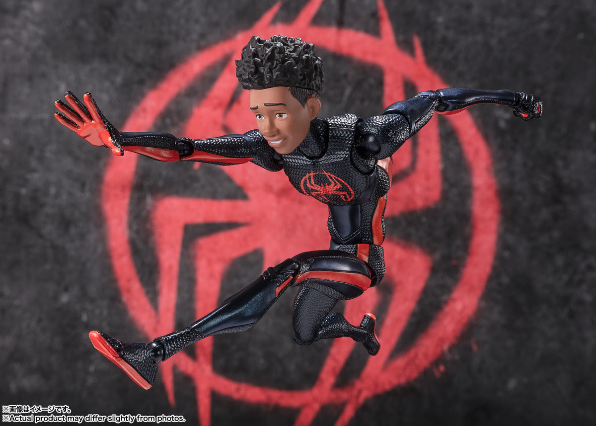 S.H.Figuarts Spider-Man (Miles Morales) Spider-Man:Across The Spider-Verse -1610 Rooftop Ver.- Tamashii Nations Tokyo Limited **Reissue**
