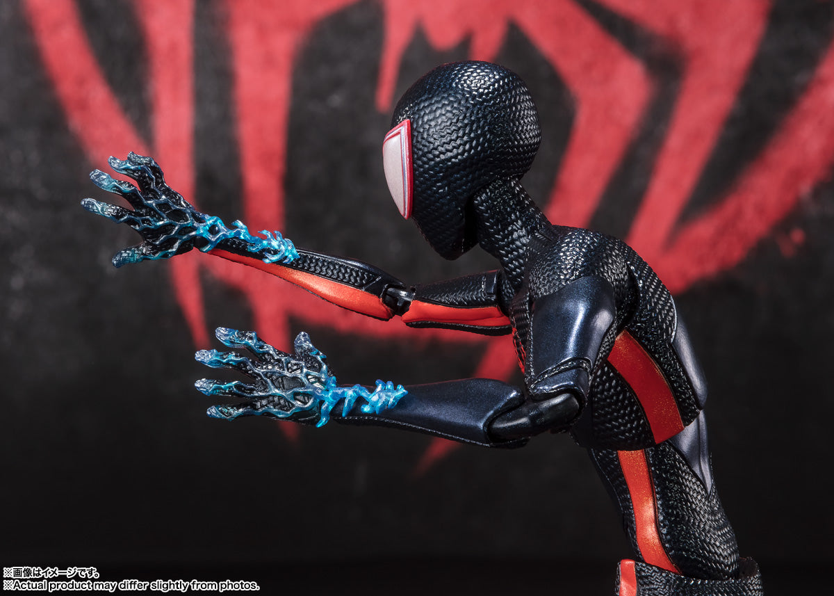 S.H.Figuarts Spider-Man (Miles Morales) Spider-Man:Across The Spider-Verse -1610 Rooftop Ver.- Tamashii Nations Tokyo Limited **Reissue**