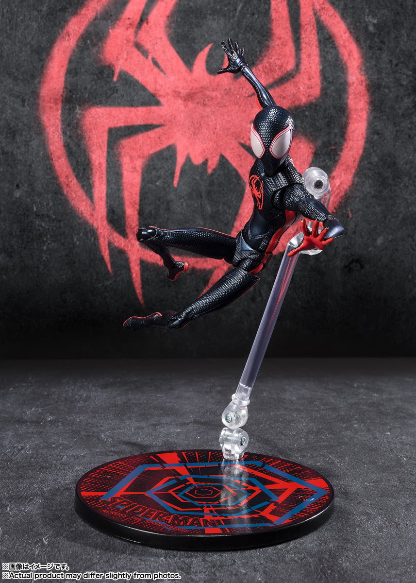 S.H.Figuarts Spider-Man (Miles Morales) Spider-Man:Across The Spider-Verse -1610 Rooftop Ver.- Tamashii Nations Tokyo Limited **Reissue**