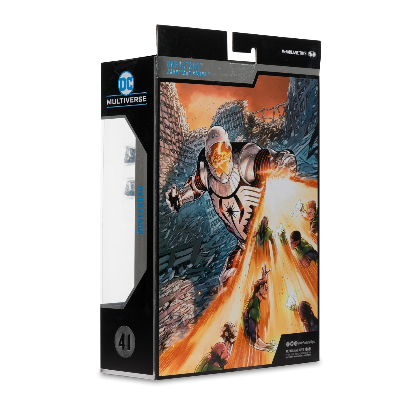 DC MCFARLANE COLLECTOR EDITION 7" - #41 DARK STARS (DARK STARS RISING)