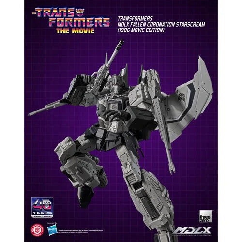 Transformers Fallen Coronation Starscream 1986 Movie Edition MDLX Action Figure