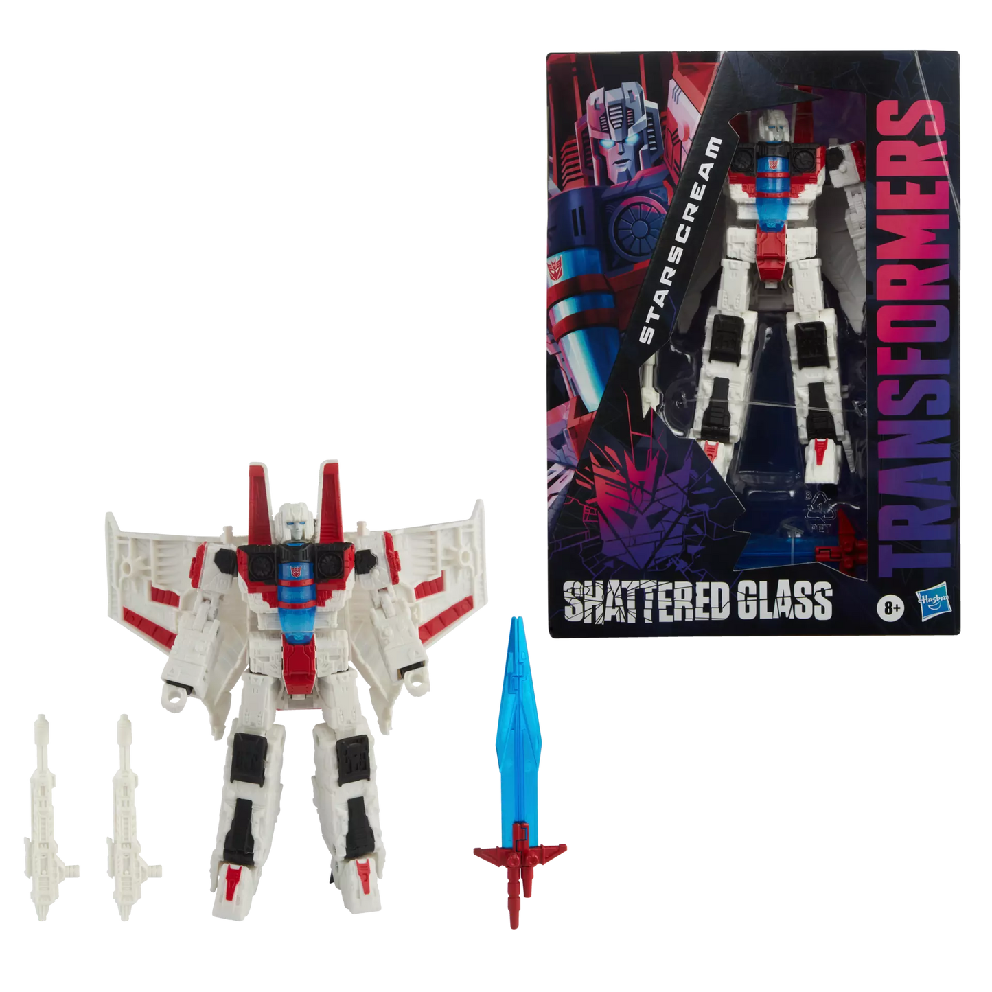 Transformers Gen Figures - Shattered Glass Collection - Voyager Class - Starscream -