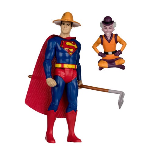 DC Retro Figures - W16 - Super Friends - 6" Scale Farmer Superman And Mr. Mxyzptlk
