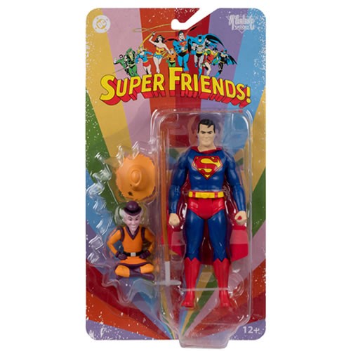 DC Retro Figures - W16 - Super Friends - 6" Scale Farmer Superman And Mr. Mxyzptlk