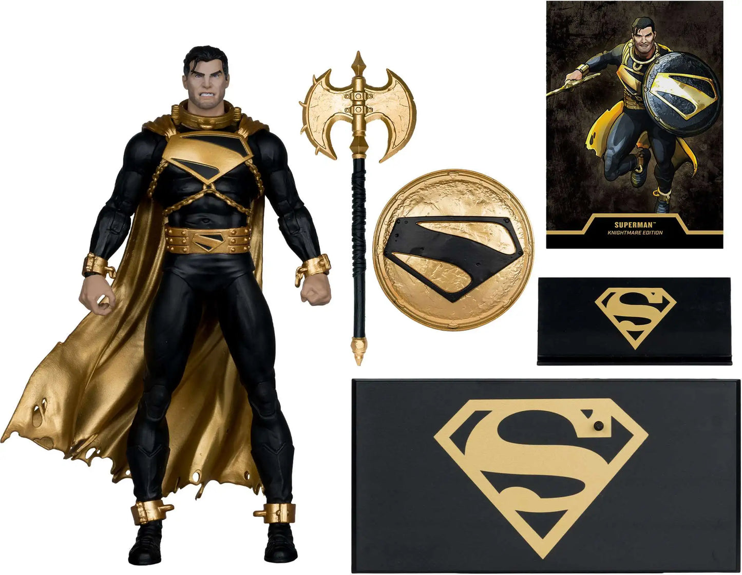 McFarlane Toys DC Multiverse Gold Label Collection Superman (Future State) 1/5700 Action Figure [Nightmare Edition]