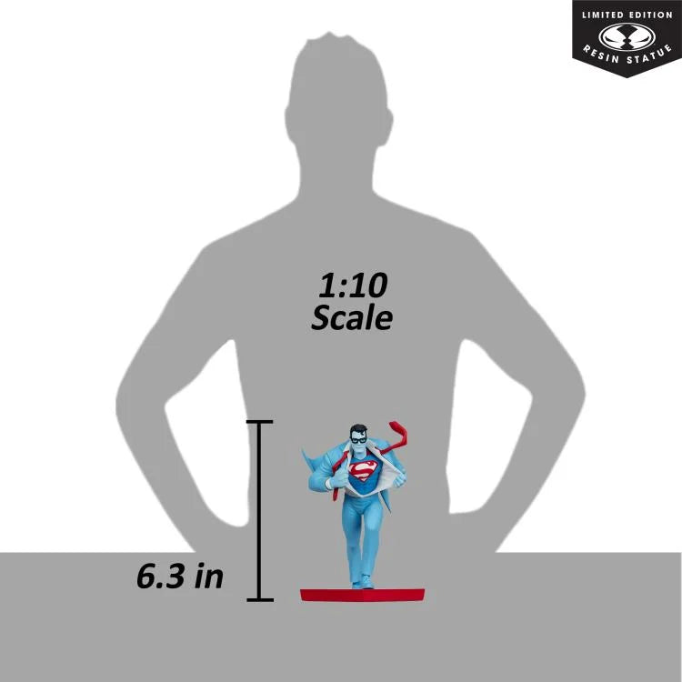 DC DIRECT- SUPERMAN RED & BLUE - SUPERMAN BY CLAYTON HENRY (RESIN STATUE)