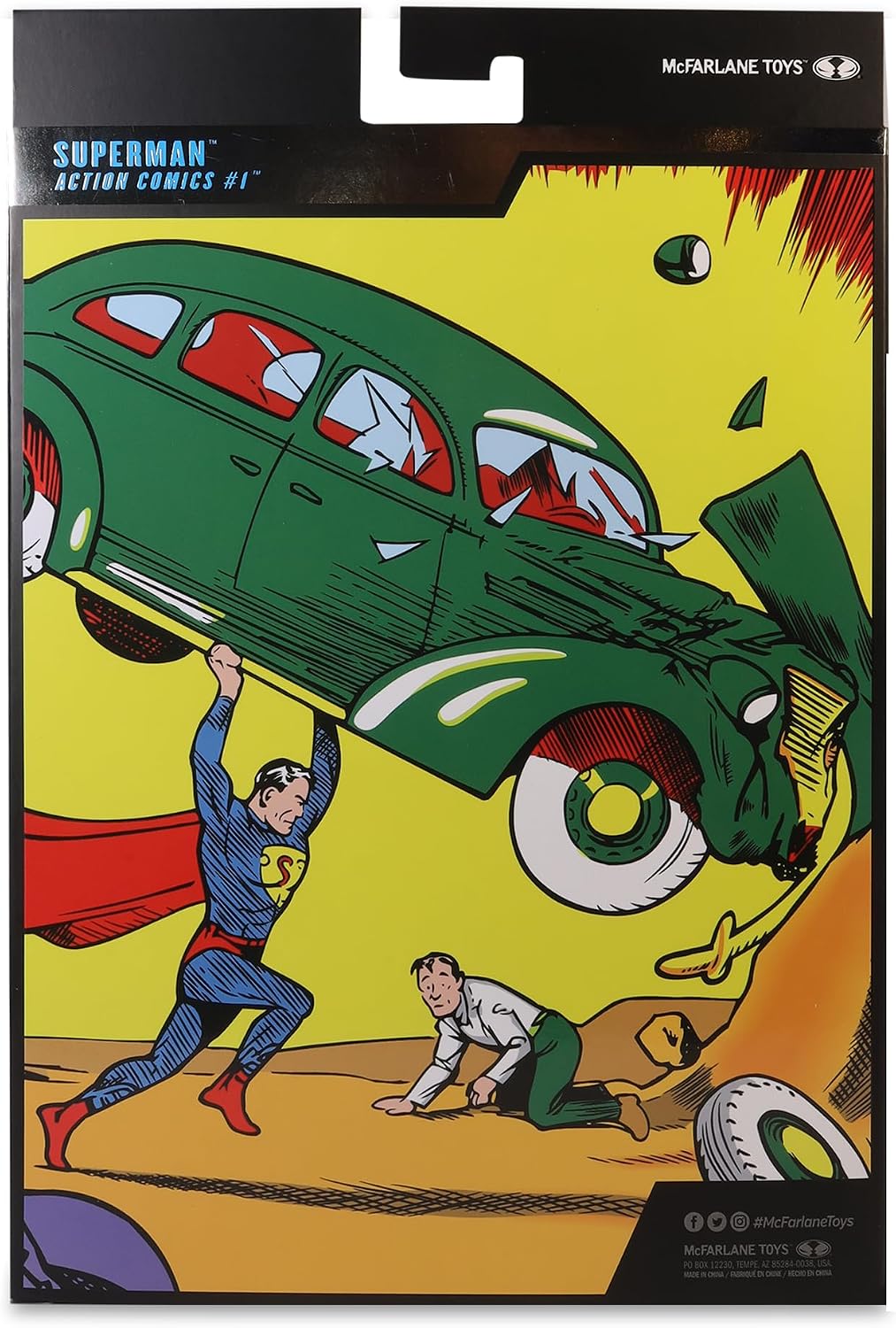 DC Multiverse Collector Edition 7 Inch Action Figure - Superman (Action Comics #1)