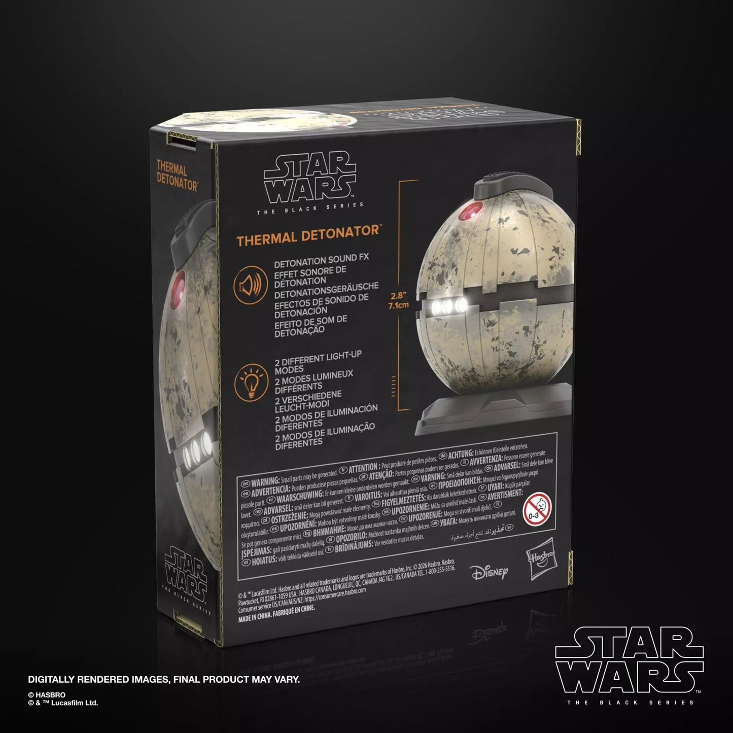 STAR WARS The Black Series Electronic Thermal Detonator