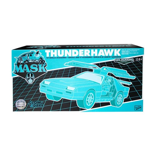 M.A.S.K. Vehicles & Figures - Thunderhawk With Matt Trakker (Hologram Edition GID) SDCC 2026 EX