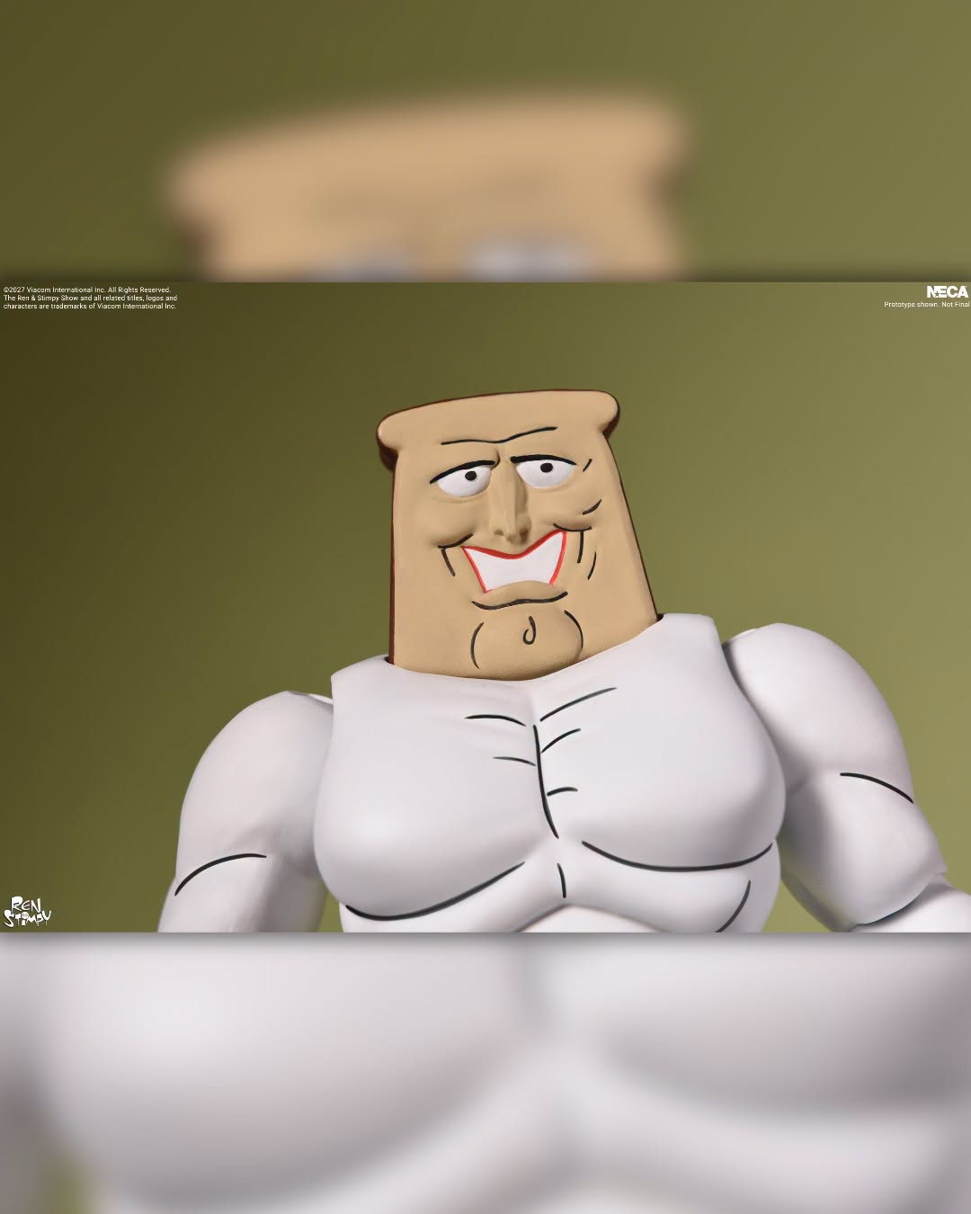 The Ren & Stimpy Show – Ultimate Powdered Toast Man 7” Scale Action Figure