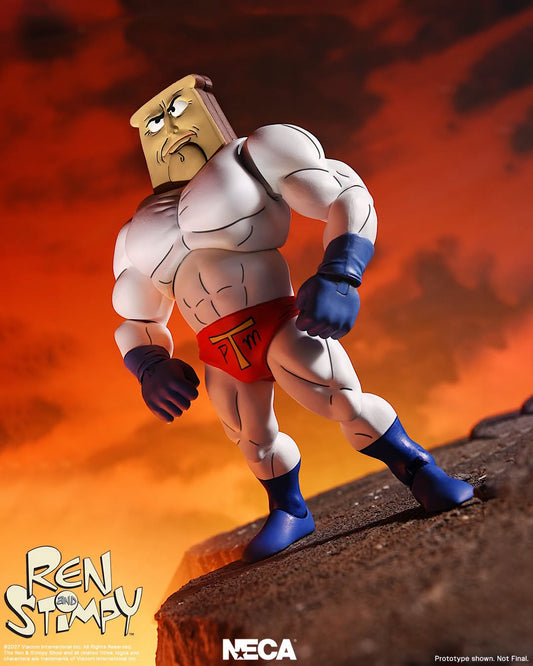 The Ren & Stimpy Show – Ultimate Powdered Toast Man 7” Scale Action Figure