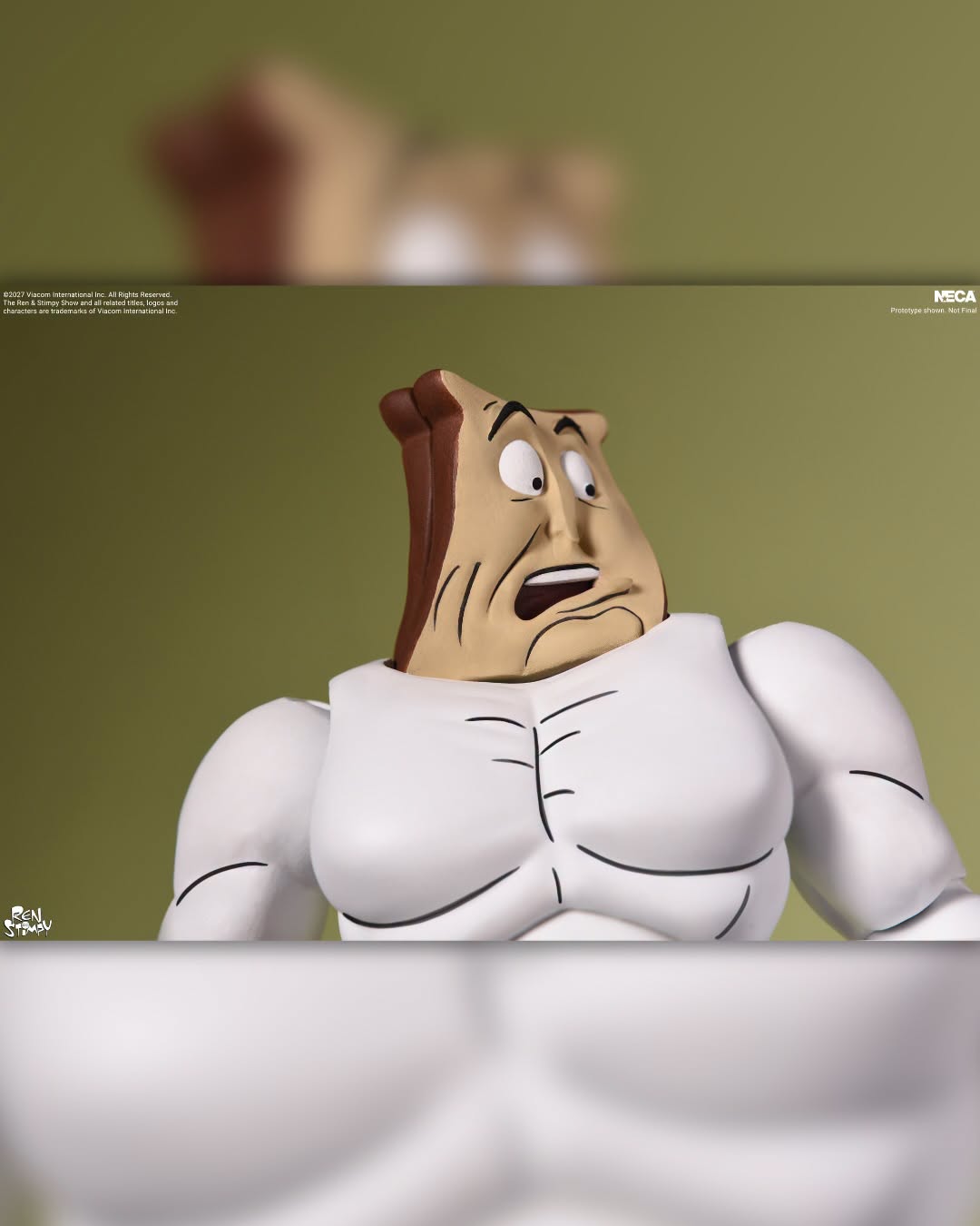 The Ren & Stimpy Show – Ultimate Powdered Toast Man 7” Scale Action Figure