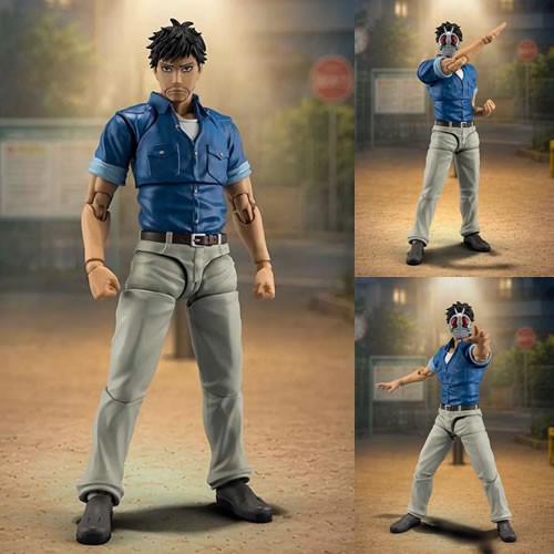 S.H.Figuarts Figures - Tojima Wants To Be A Kamen Rider - Tanzaburo Tojima