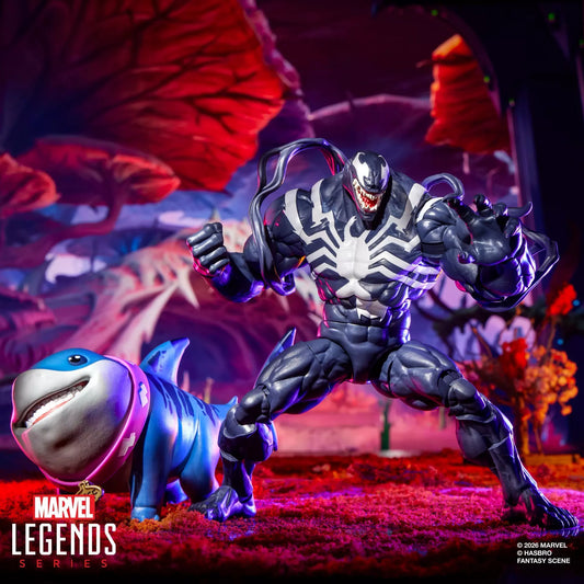 Marvel Legends Series Marvel Rivals Venom & Jeff the Land Shark