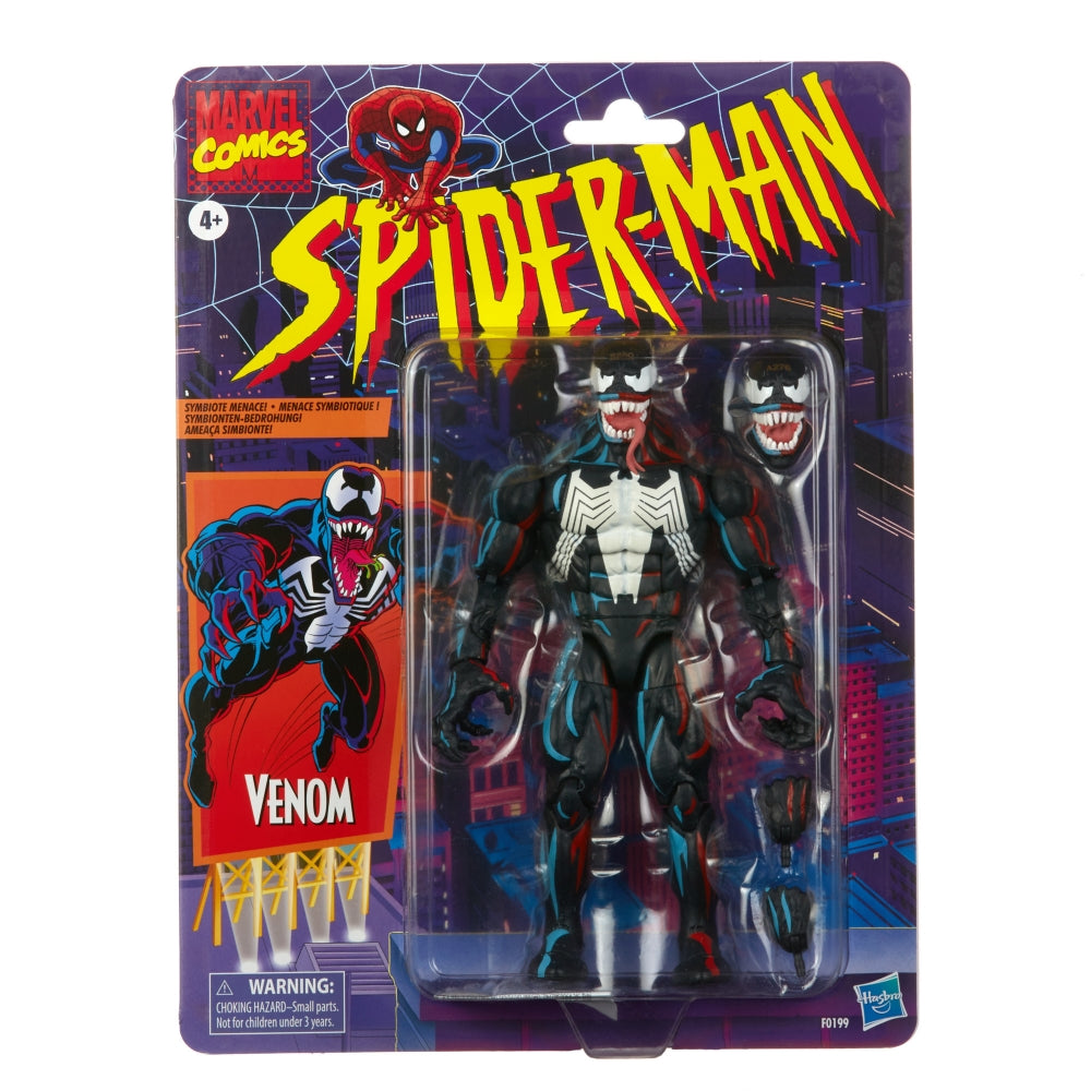 MARVEL LEGENDS RERTO 6IN VENOM