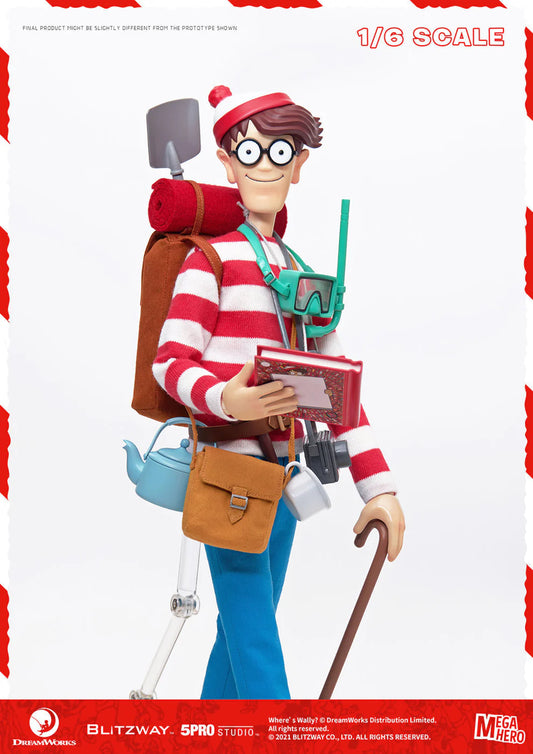 Where's Waldo? 1/12 Scale Waldo Action Figure