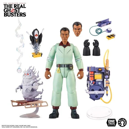 The Real Ghostbusters Winston Zeddemore 1:12 Scale Action Figure