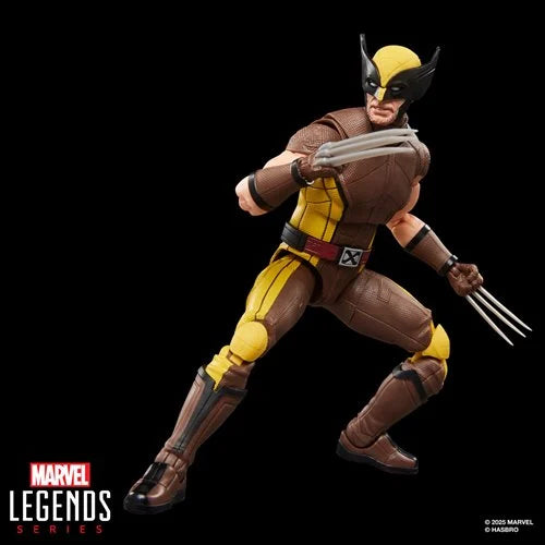 Deadpool & Wolverine Marvel Legends Wolverine (Brown Suit) 6-Inch Action Figure