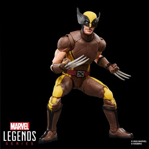 Deadpool & Wolverine Marvel Legends Wolverine (Brown Suit) 6-Inch Action Figure