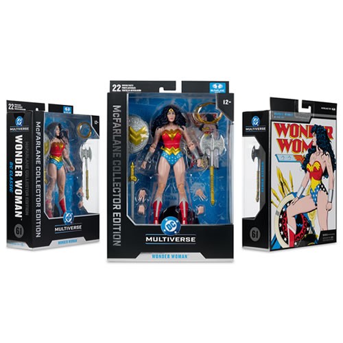 DC Multiverse Figures - McFarlane CE - W15 - 7" Scale #61 Wonder Woman (DC Classic)