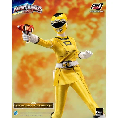 Power Rangers Turbo Yellow Turbo Power Ranger FigZero 1:6 Scale Action Figure