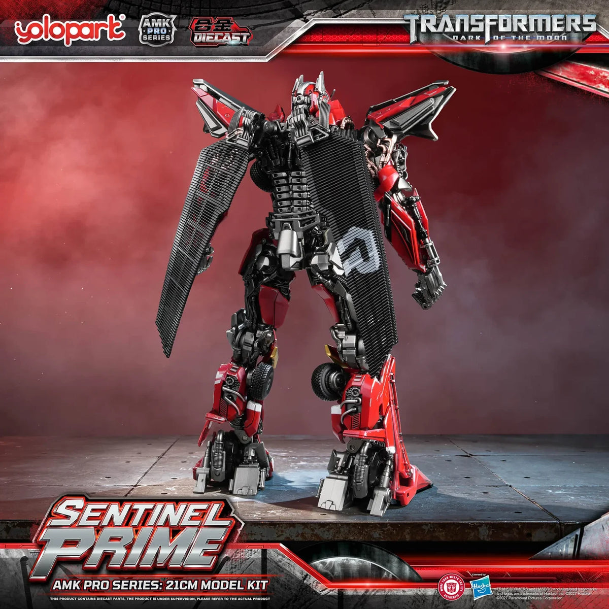 YoloPark TRANSFORMERS: Dark of the Moon: AMK PRO Series Sentinel Prime Collection Edition
