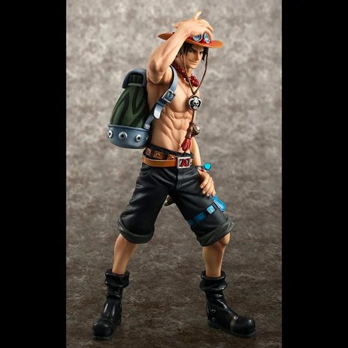 One Piece Portrait of Pirates Neo-DX Portgas D. Ace 10th Anniversary Limited Version Statue - ReRun
