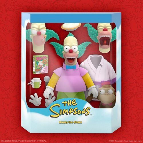 The Simpsons Ultimates Krusty the Clown 7-Inch Action Figure