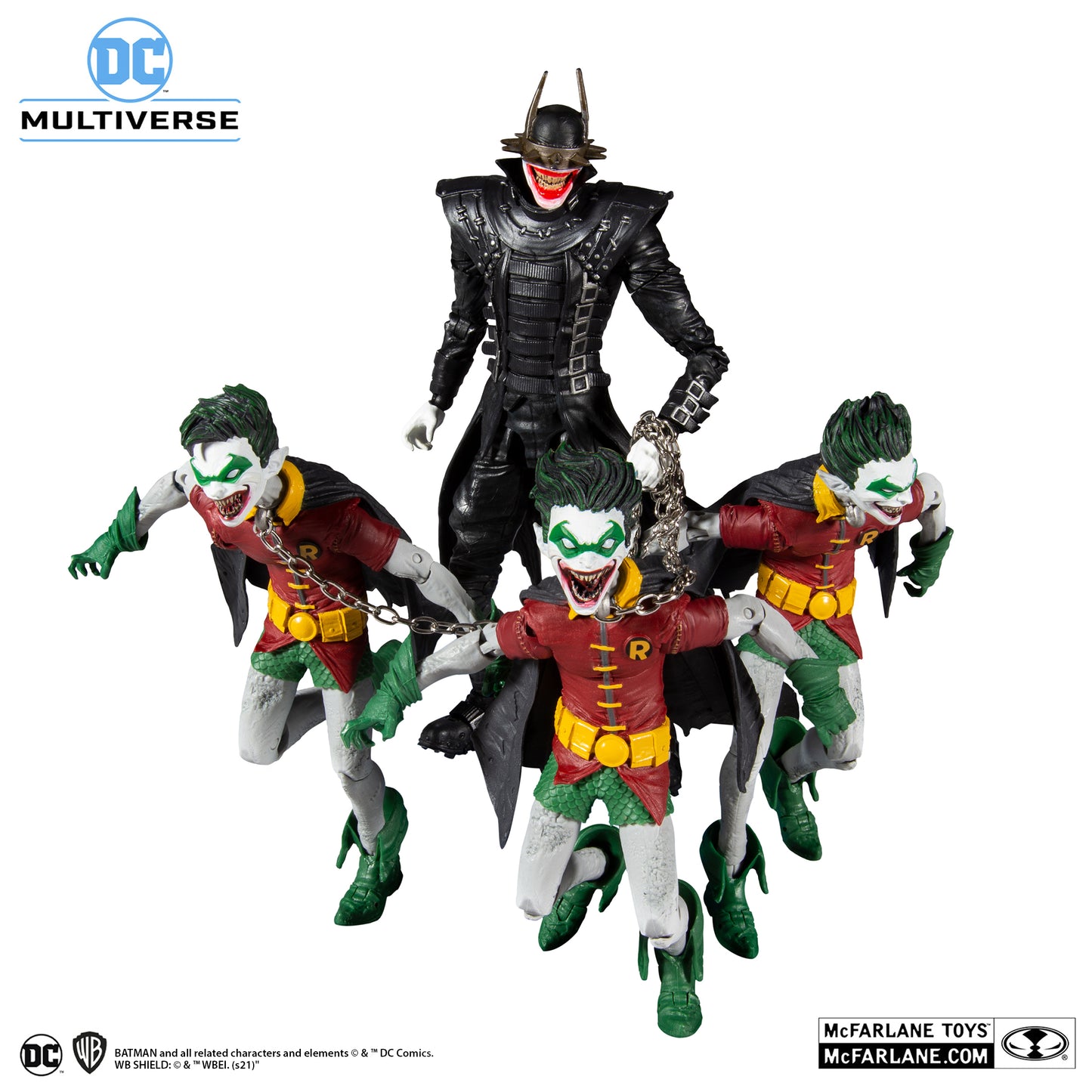 THE BATMAN WHO LAUGHS & ROBINS OF EARTH -22 MULTIPACK