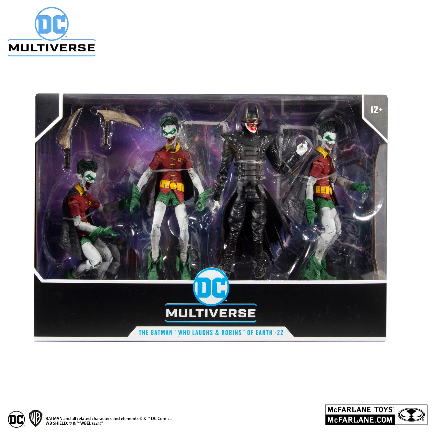 THE BATMAN WHO LAUGHS & ROBINS OF EARTH -22 MULTIPACK