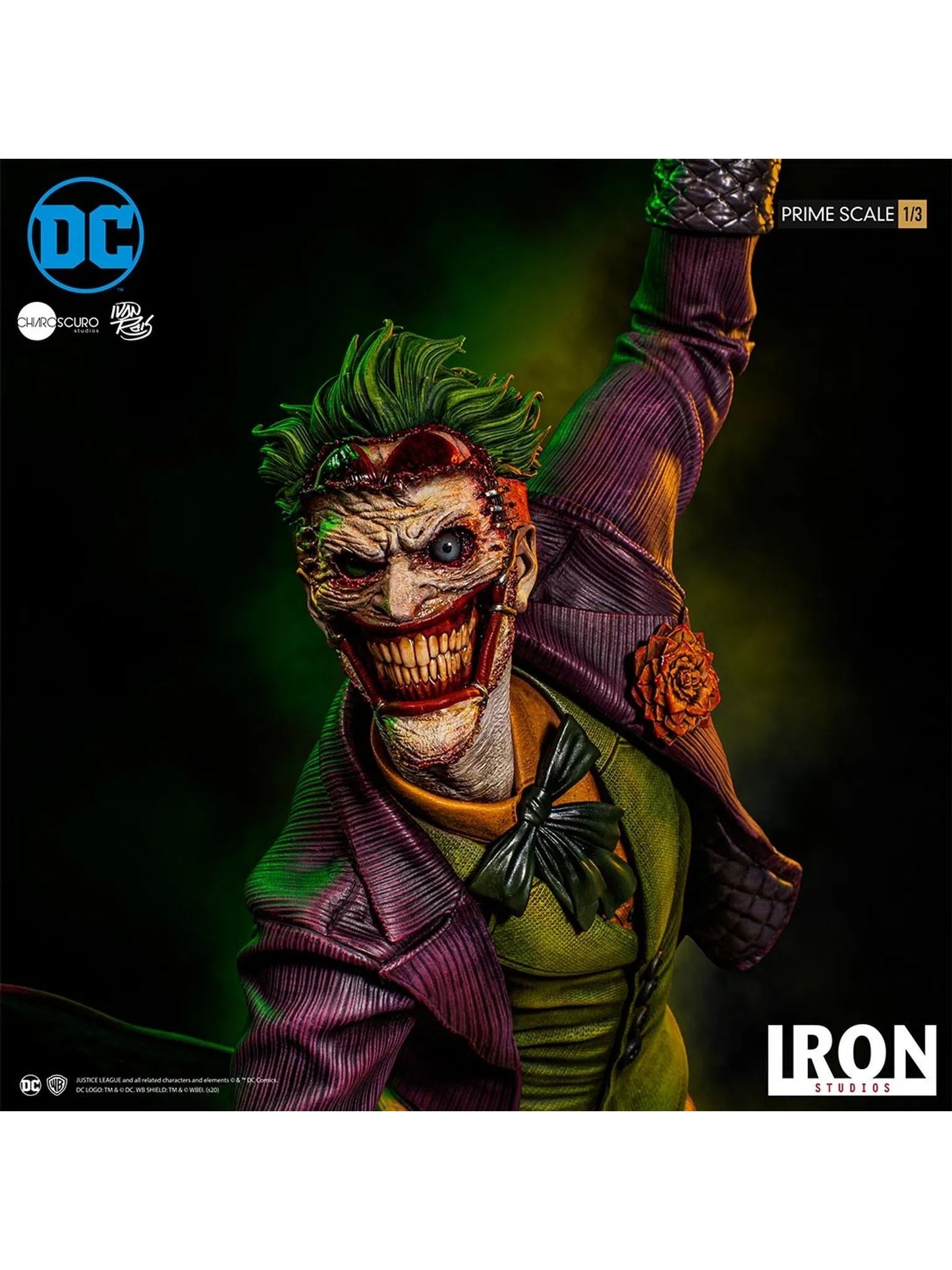 The Joker Prime Scale 1/3 - DC Comics by Ivan Reis