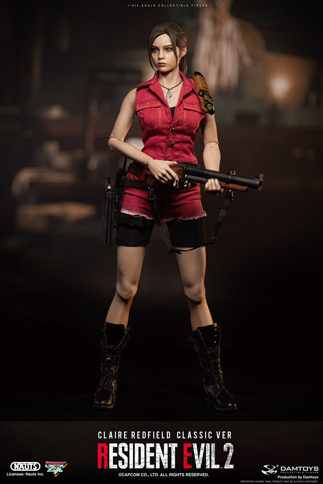 DAMTOYS DMS038 1/6 Resident Evil 2 - Claire Redfield