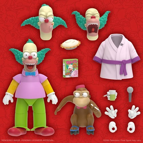 The Simpsons Ultimates Krusty the Clown 7-Inch Action Figure