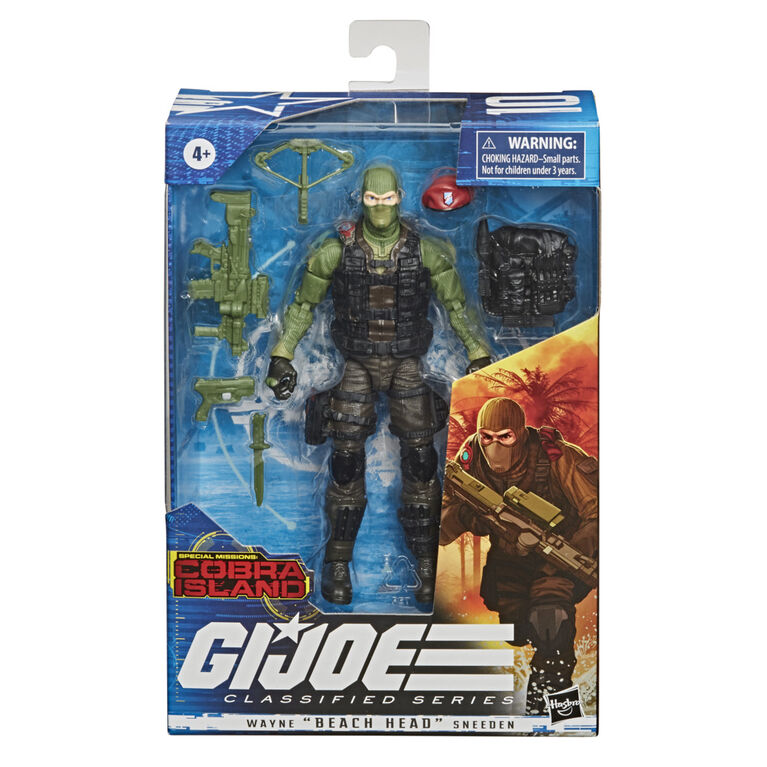 G.I. Joe Classified Series Special Missions: Cobra Island Wayne "Beach Head" Sneeden Action Figure