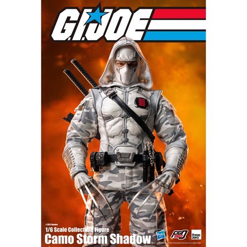 Threezero X Hasbro G.I. Joe Camo Storm Shadow 1:6 Scale