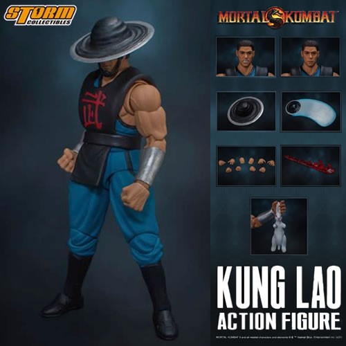 Mortal Kombat Figures - 1/12 Scale Kung Lao (Mortal Kombat)