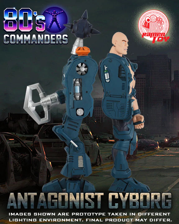 80s Commander Antagonist Cyborg (ORIGINAL Version) – Titan Toyz