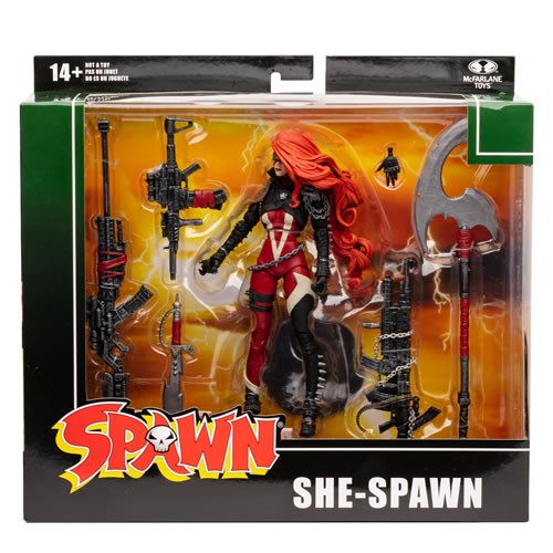 Spawn Figures - 7" Scale She-Spawn Deluxe Set