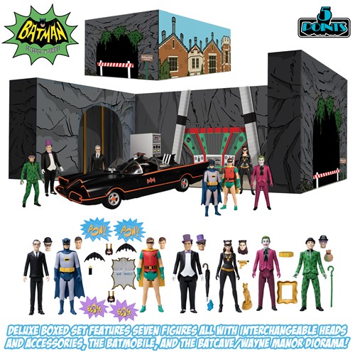 5 Points Figures - DC - Batman 1966 Classic TV Series Deluxe Boxed Set